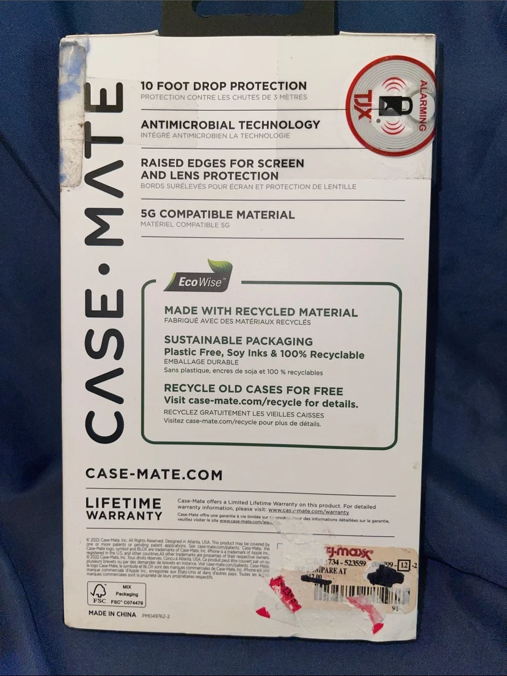 case-mate BLOX Square Silver iPhone 14 / 13 Case